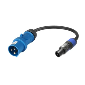 16A Plug to Neutrik PowerCON Blue